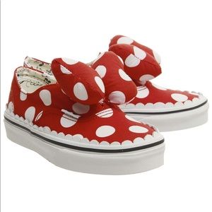 Minnie Mouse Disney x Vans authentic gore kids 13
